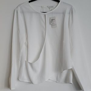 Club Monaco Brixxtun Shirt White Large